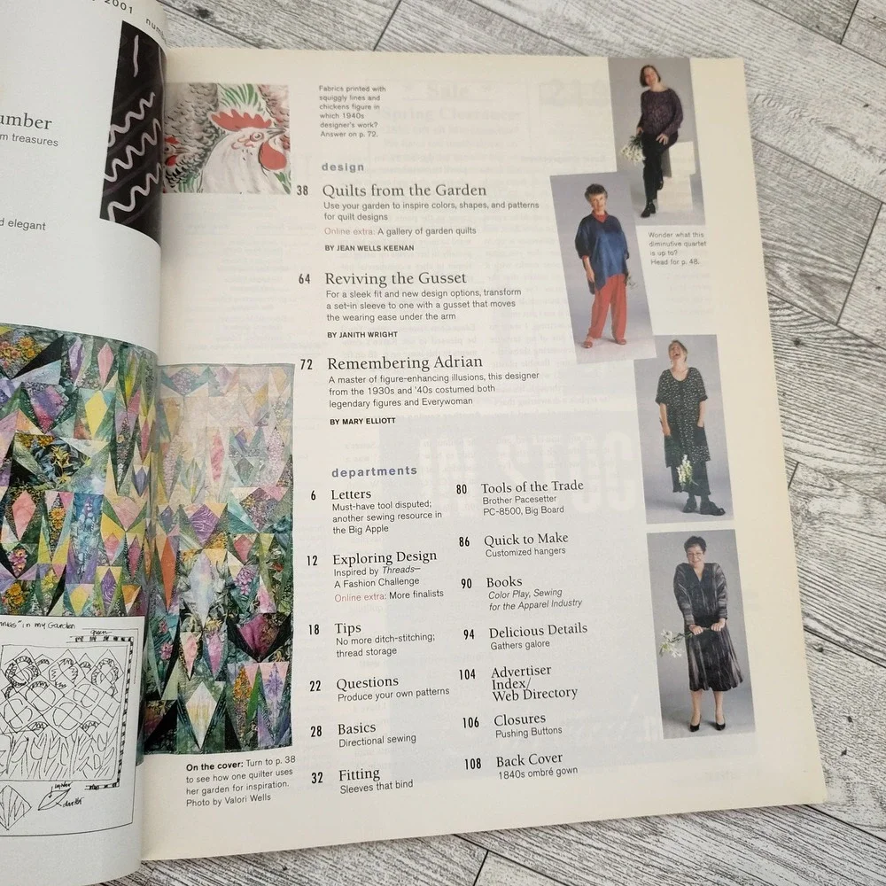 Book threads magazine